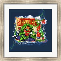 Framed Strawberry Cough