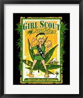 Framed Girl Scout Cookie