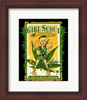 Framed Girl Scout Cookie