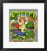 Framed Valley Girl Strain Tribute