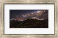 Framed Mount Aspiring - Liverpool Hut