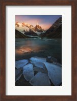 Framed Frozen Morning - Laguna Torre