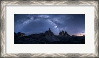 Framed Stars in the Dolomites