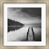 Framed Lake view with Pier II