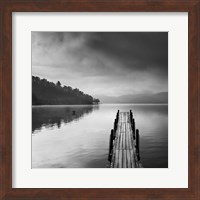 Framed Lake view with Pier II