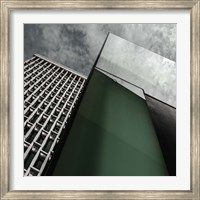 Framed Green Panel