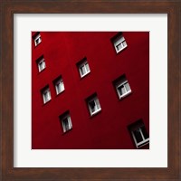 Framed Red White Combi