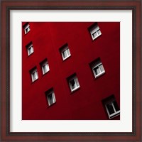 Framed Red White Combi