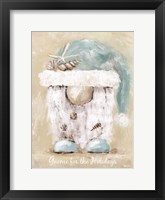 Framed Gnome for the Holidays