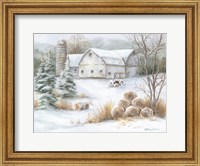 Framed Winter Hay