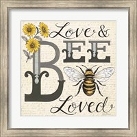Framed Love & Bee Loved