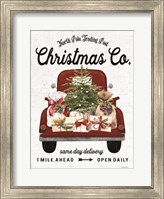 Framed Christmas Co. Truck Delivery