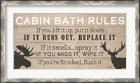 Framed Cabin Bath Rules