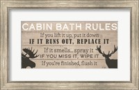 Framed Cabin Bath Rules