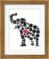 Framed Elephant Shapes