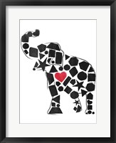 Framed Elephant Shapes