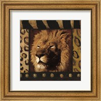 Framed Lion Bordered