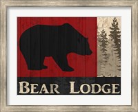 Framed Bear Lodge
