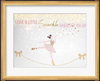 Framed Leave a LIttle Sparkle v1