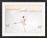 Framed Leave a LIttle Sparkle v1