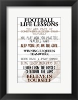 Framed Football Life