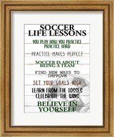 Framed Soccer Life