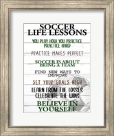 Framed Soccer Life