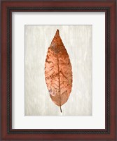 Framed Copper Leaves 1