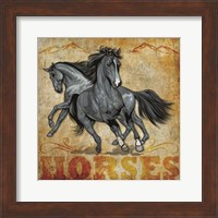 Framed Horses 01