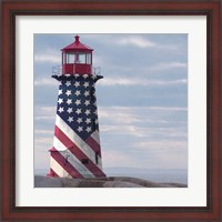 Framed American Lighthouse