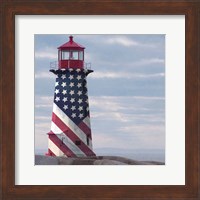 Framed American Lighthouse