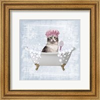 Framed Fun Kitty Bath 1