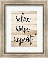 Framed Relax Rinse Repeat