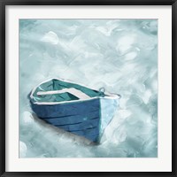 Framed Lonely Boat