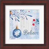 Framed Christmas Believe