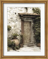 Framed Montefioralle Door