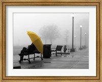 Framed Sitting In The Rain