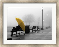 Framed Sitting In The Rain