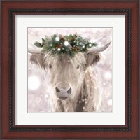 Framed Highland Cow