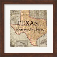 Framed Texas My Story