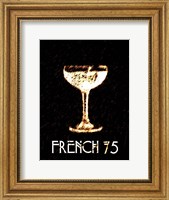 Framed Vintage French 75