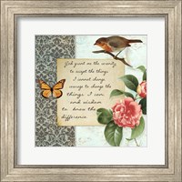 Framed Vintage Serenity Prayer