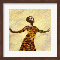 Framed Kente Dancer 2