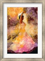 Framed Flourished Dancer 1