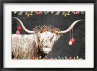 Framed Highland Christmas