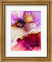 Framed Vibrant Pink Flowers