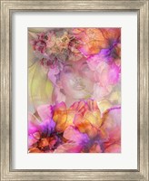 Framed Girl In Flowers