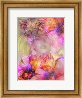 Framed Girl In Flowers