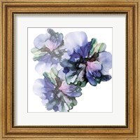 Framed Vibrant Floral Trio