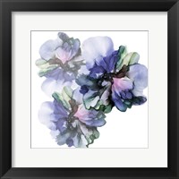 Framed Vibrant Floral Trio